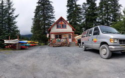 Adventure Sixty North base located in the heart of Adventure! Kayaking, Hiking, Gold Panning, Fishin