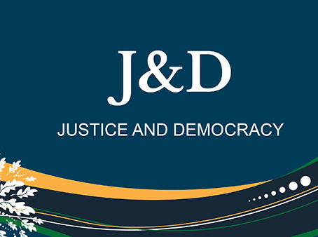 Justice & Democracy