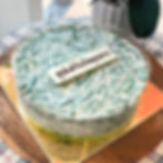 ★ เค้กลอดช่องวัดเจษฯใบเตย แบบปอนด์