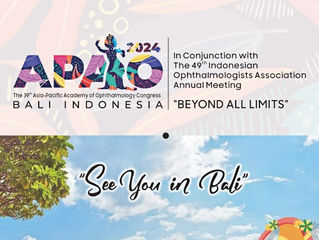 Let's Get Together in Bali, Indonesia. Only two weeks to go before APAO 2024!