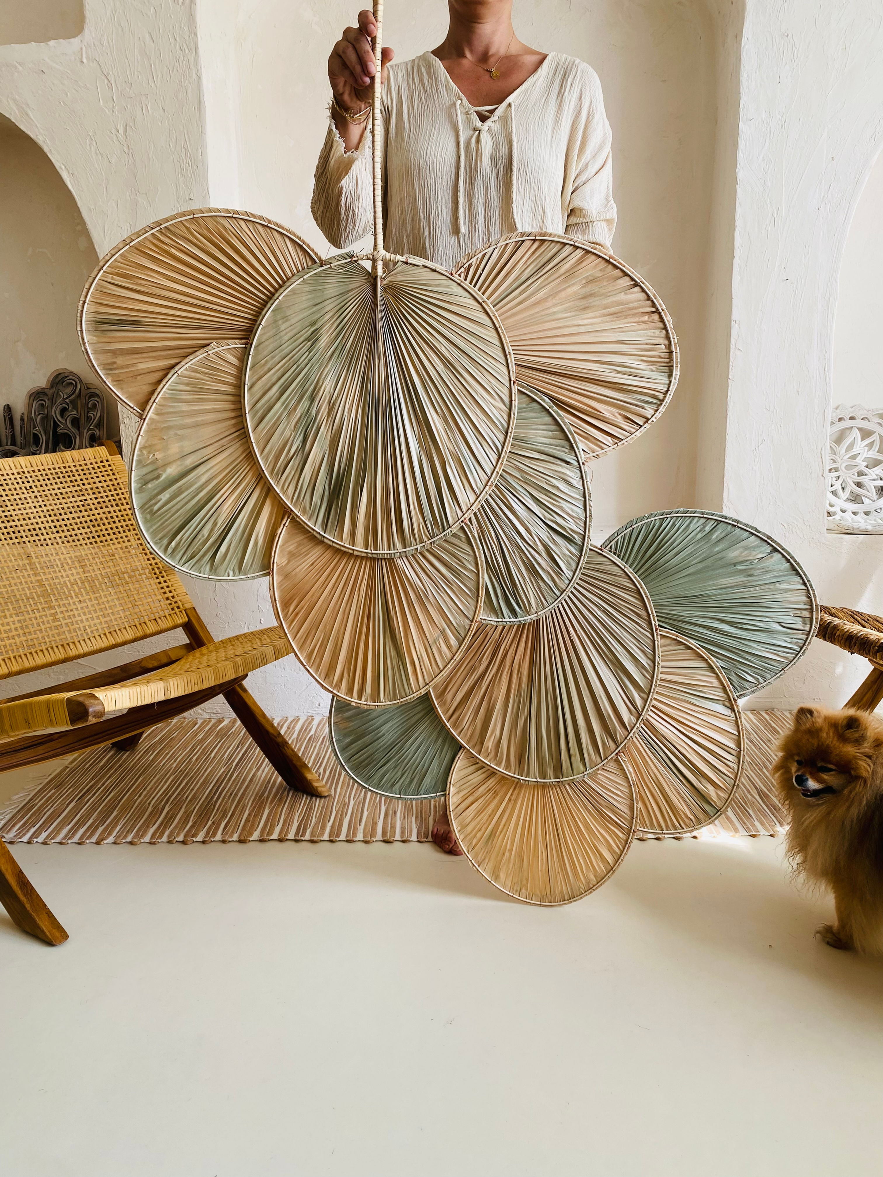 100 cm yelpaze/6 yaprak 