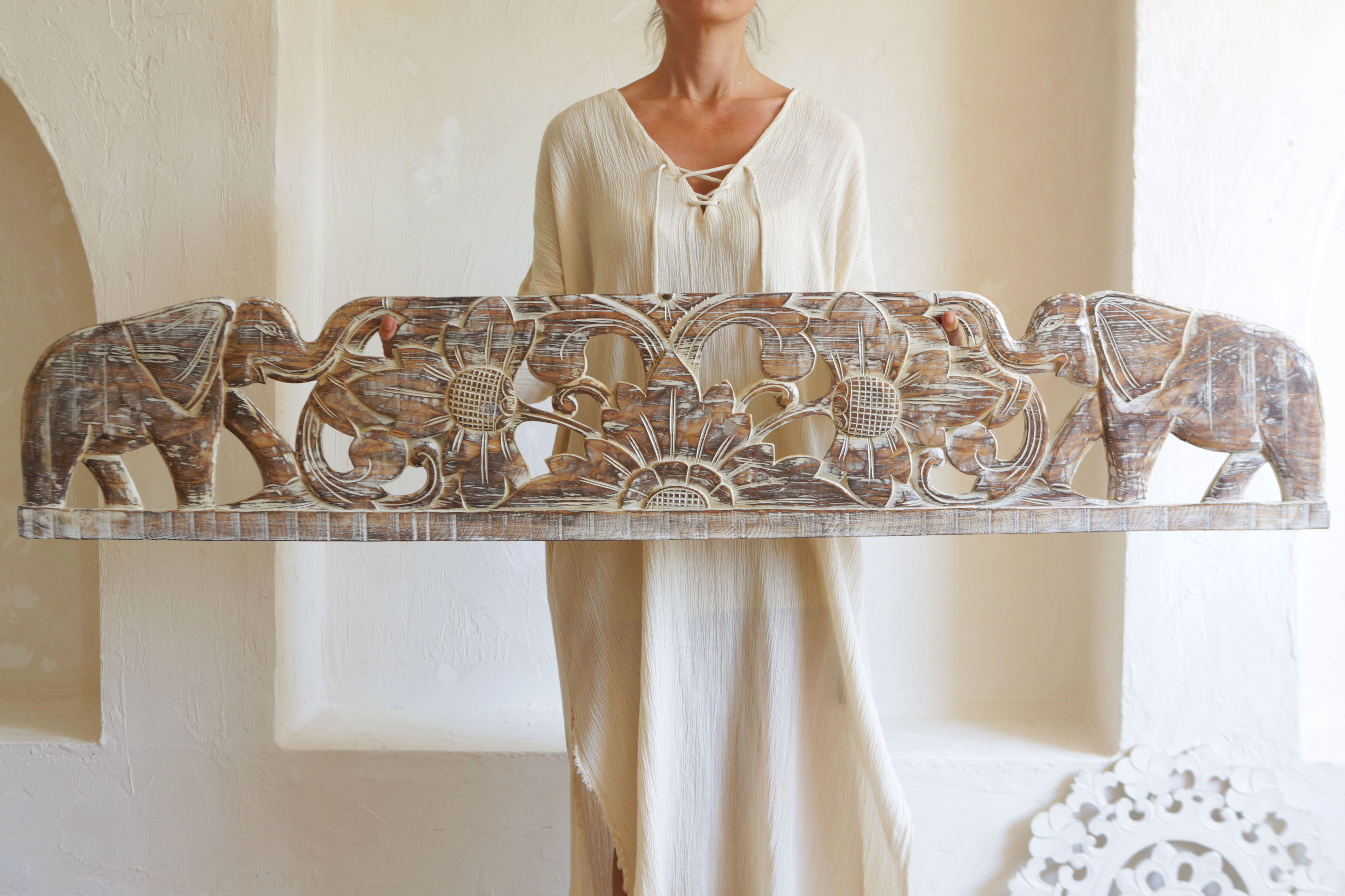 El Yapımı Fil Pano / 145 cm 