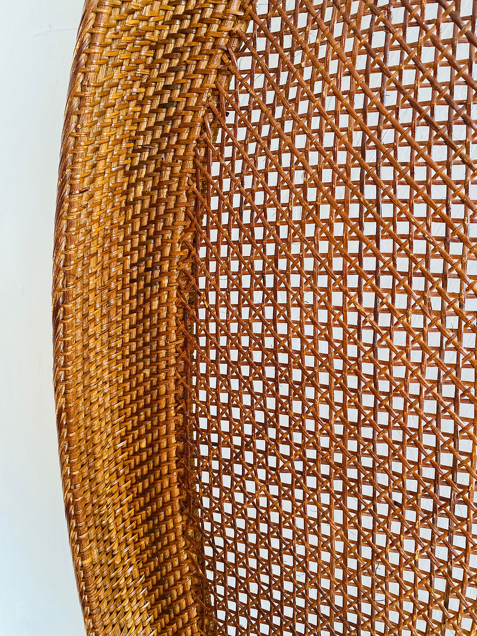 Küçük resim: 100cm Rattan Duvar Dekoru
