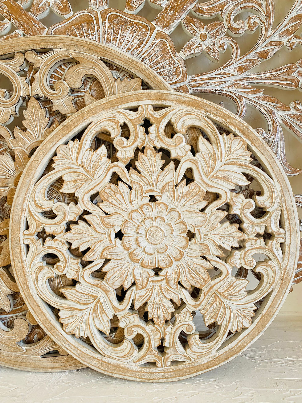 Küçük resim: El Oyması Mandala 50cm