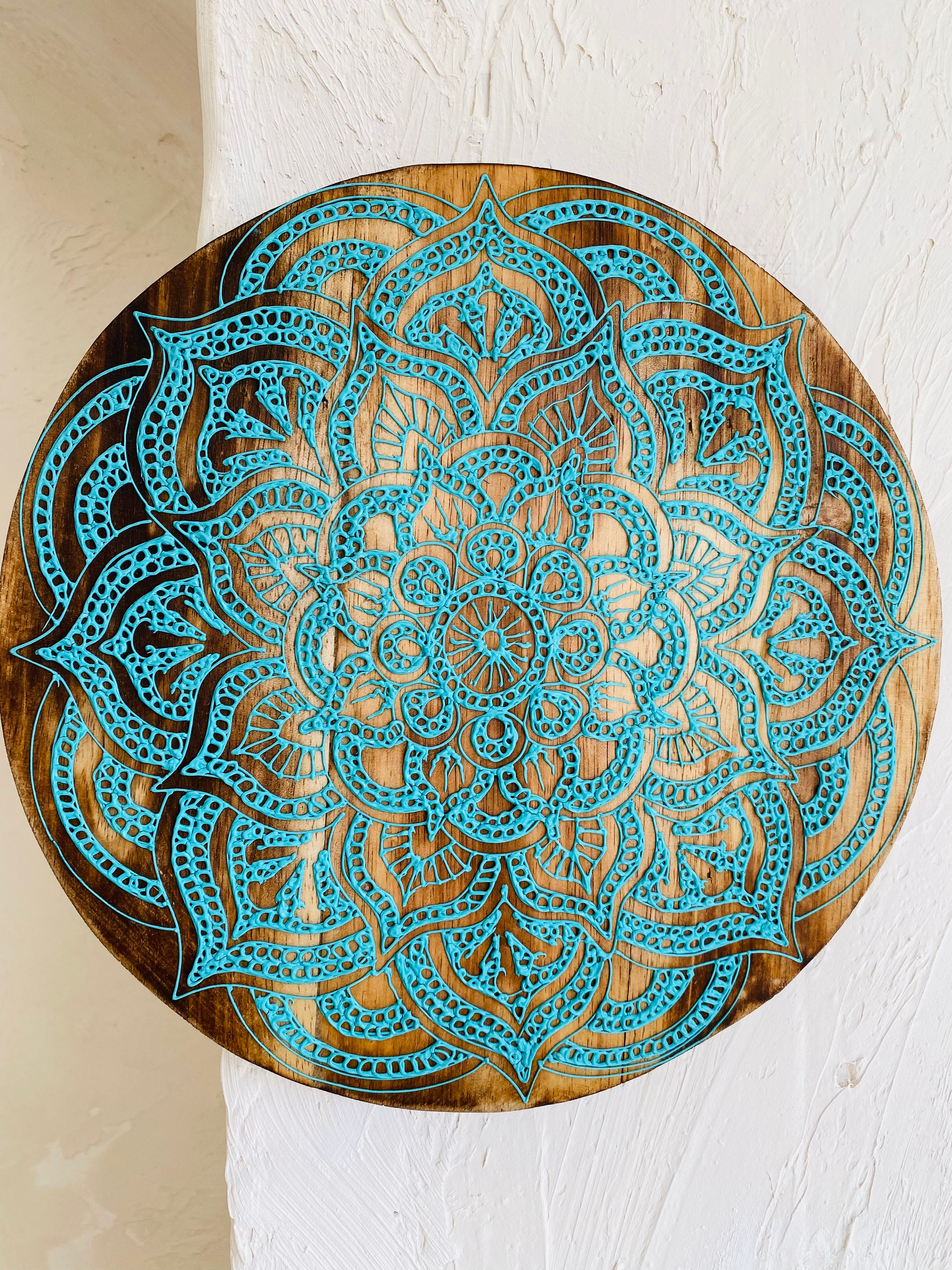 Ahşap Ayaklı Stand / Duvar Dekoru