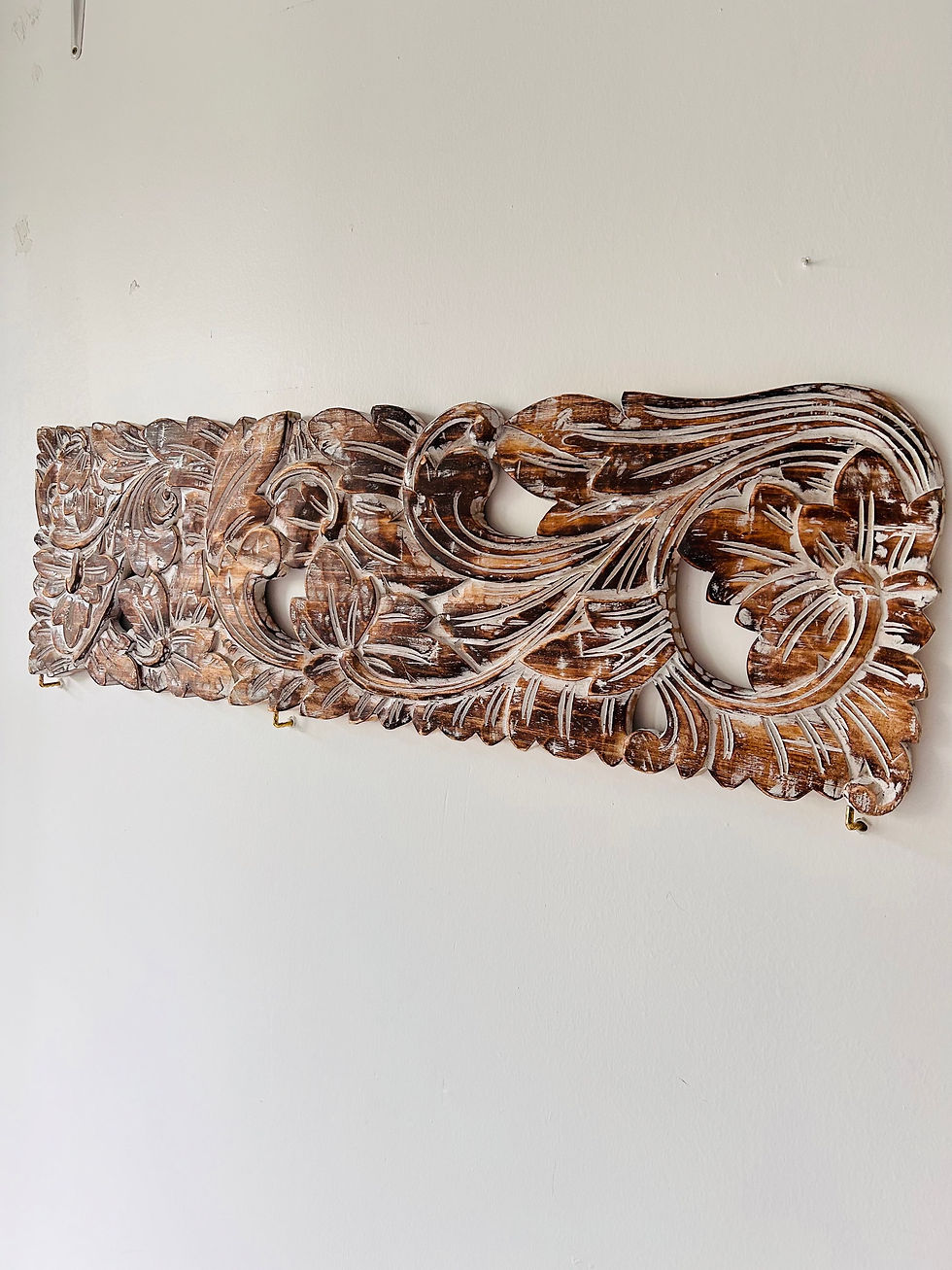 Küçük resim: Flower panel/ el oyması