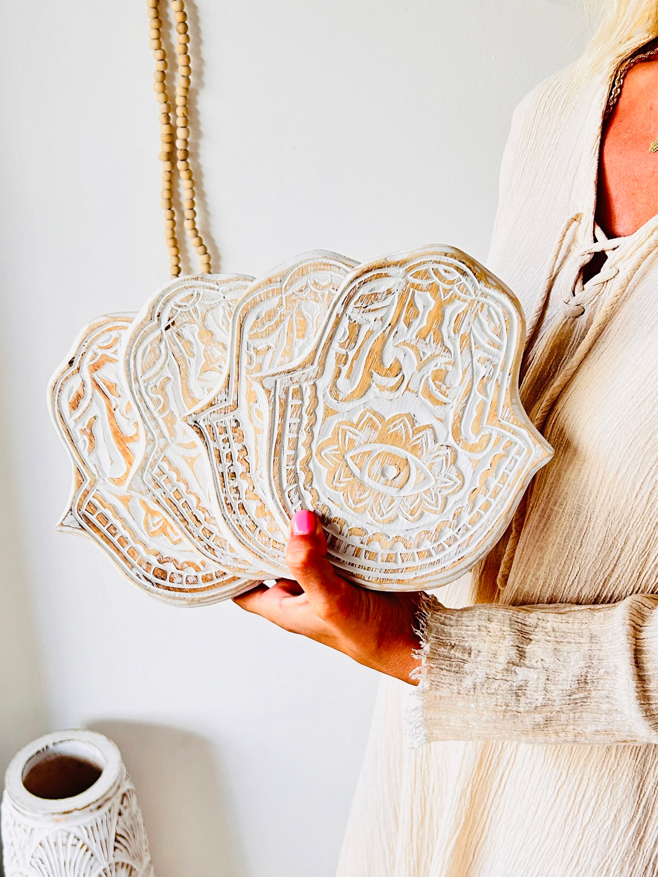 Fatma’nın Eli / Naturel Renk / 20 cm x 18 cm