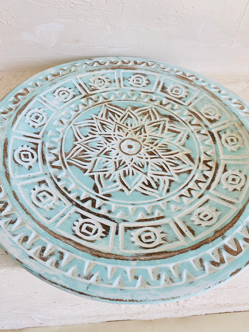 Küçük resim: Ahşap Vintage Tabak