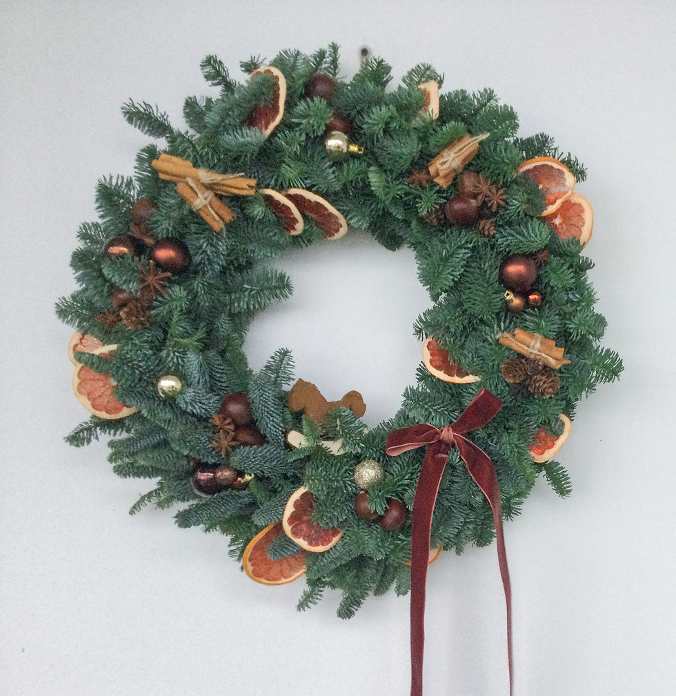 Thumbnail: natural xmas wreath