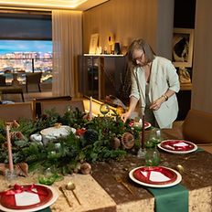 Christmas Dining table styling workshop