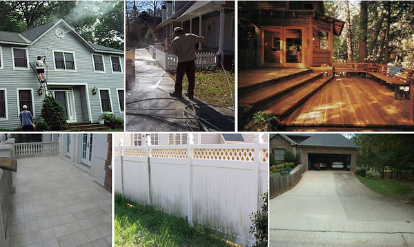 pressure washing homes patios decks sidewalks driveways stucco brick