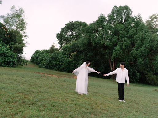 A Korean-Inspired Love Story: A Styled Pre-Wedding Shoot in Singapore