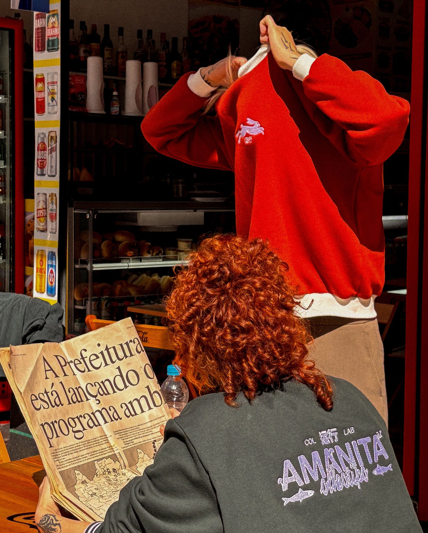 MOLETOM AMANITA X OLHE O TIPO