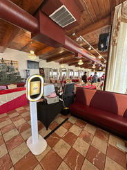 Photo Booth at a restaurant.