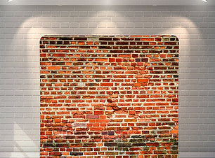 Atlas Brick Wall Backdrop