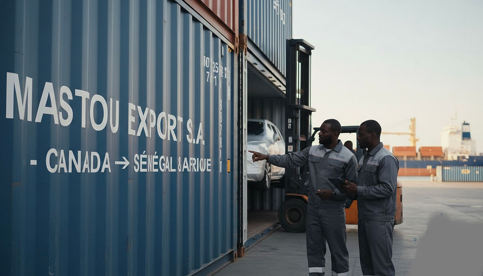 Mastou Export : Votre partenaire en logistique pour export en Afrique