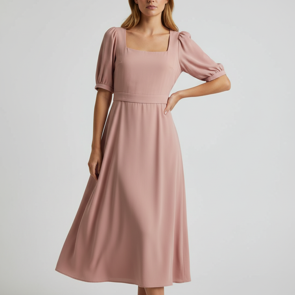Vestido Midi Elegante