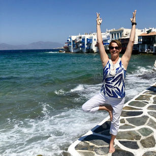Tree Pose – Mykonos, Greece