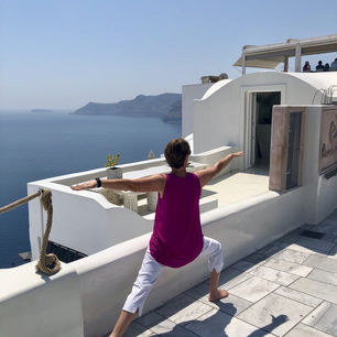 Warrior II – Santorini, Greece