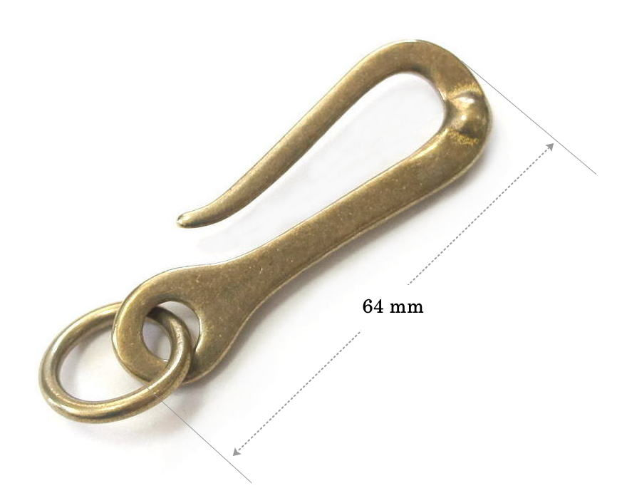 Thumbnail: 10pcs Wholesale / Solid Brass Hook [ Model-E / 5 color ] Smoky Sumi's Store