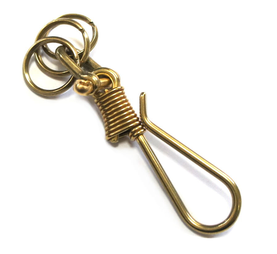 Thumbnail: 10pcs Wholesale Solid Brass Key Chain Model-DMW3 / Smoky Sumi's Store