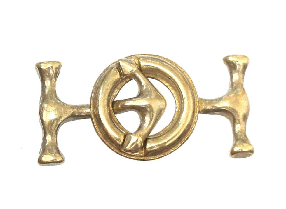 Thumbnail: Anchor Joint Bar [ Brass / Nickel ] Smoky Sumi's Store