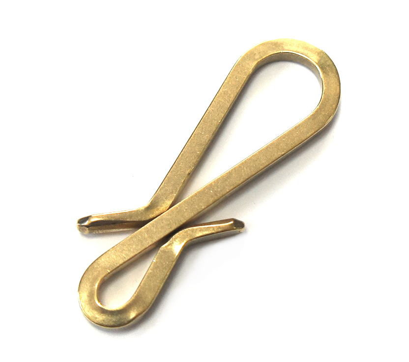 Thumbnail: 10pcs Wholesale / Solid Brass Hook [ Model-F / 5 color ] Smoky Sumi's Store