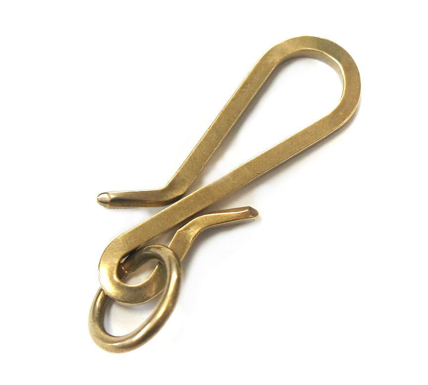 Solid Brass Hook Model-F / Smoky Sumi's Store