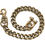 Thumbnail: Wallet Chain [ Flat Cut 2.8mm x 35cm / Brass ] Smoky Sumi's Store