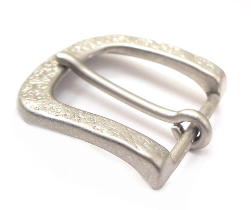 Thumbnail: 10pcs Wholesale 34mm Embossed Round Buckle [ Matte Silver ] Smoky Sumi's Store