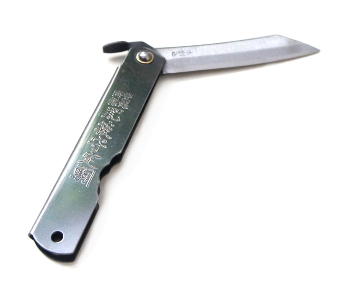 Higonokami Knife [ Medium - Triple layer blade ] Smoky Sumi's Store