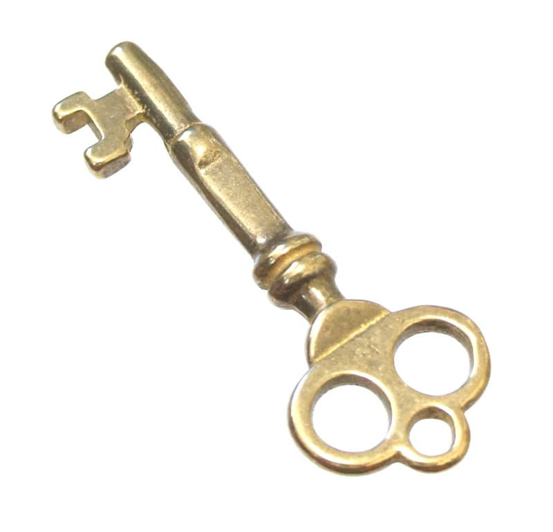 Thumbnail: Brass Old Key [ Type - B ] / Smoky Sumi's Store
