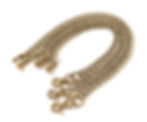 Thumbnail: Wallet Chain [ Smooth Shape 2.8mm x 35cm / Brass ] Smoky Sumi's Store