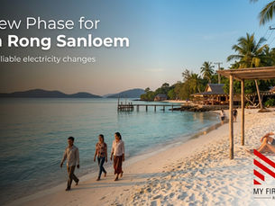 Koh Rong Sanloem Enters a New Phase with Reliable Electricity