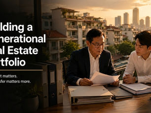 A generational real estate portfolio of Phnom Penh towers held under registered hard title.