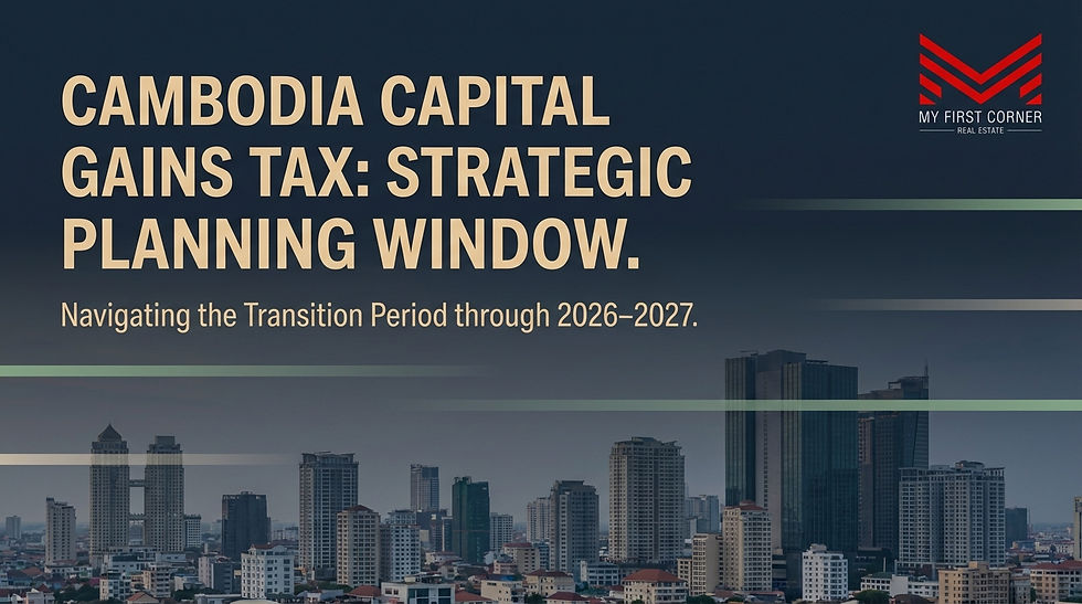 Capital Gains Tax in Cambodia (2026–2027)