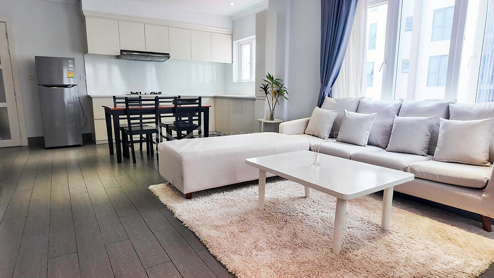 Cozy 2-bedroom apartment for rent in bkk1
