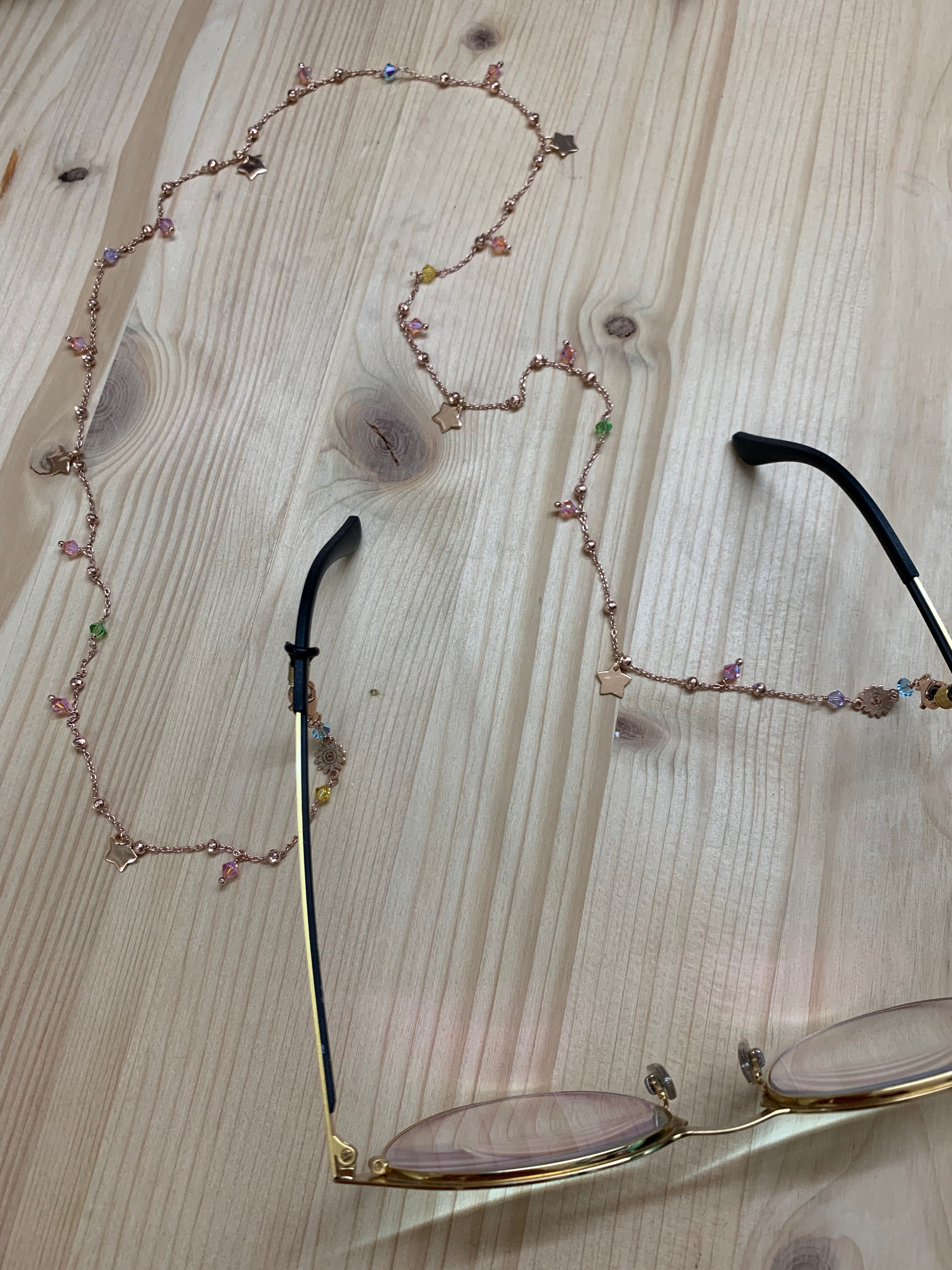 catenina per occhiali