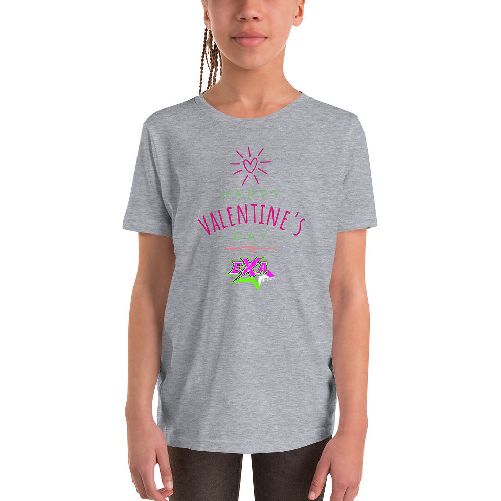 Thumbnail: Direct Ship Youth Valentines Day Short Sleeve T-Shirt
