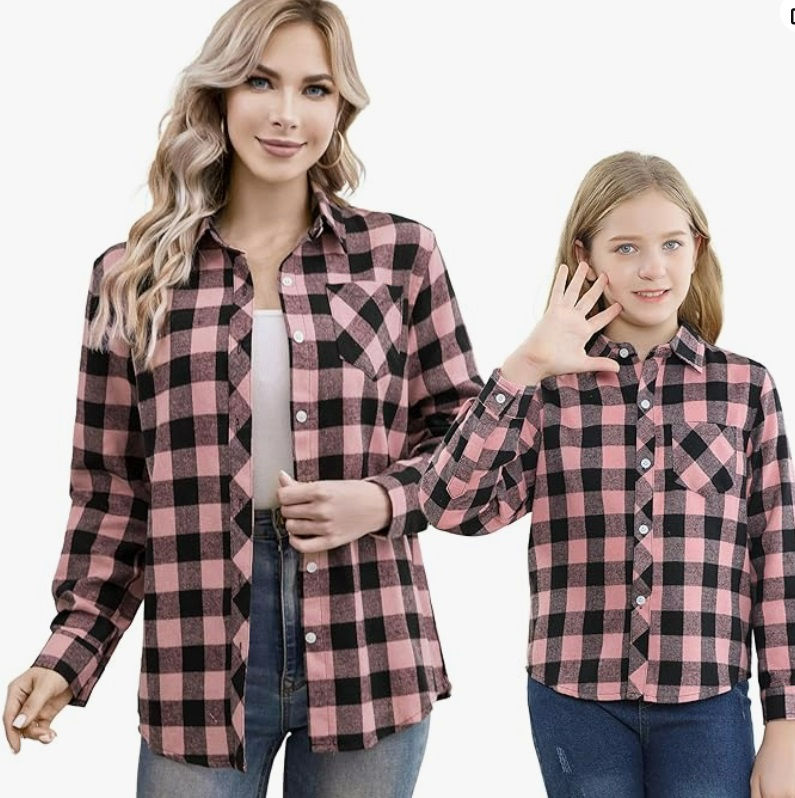 Thumbnail: EXA Rhinestoned Flannel