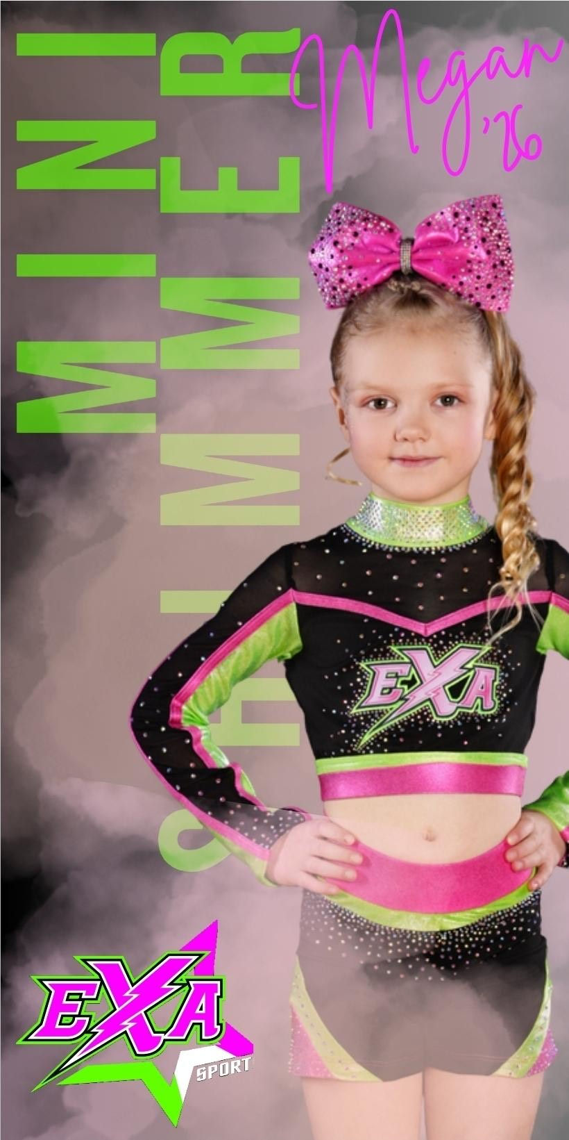 Customized Athlete Banner