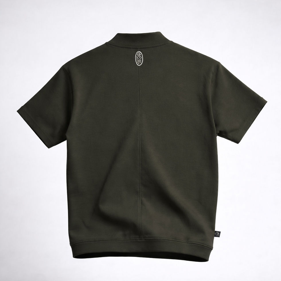 Thumbnail: Heavyweight Turtleneck - Winter Green