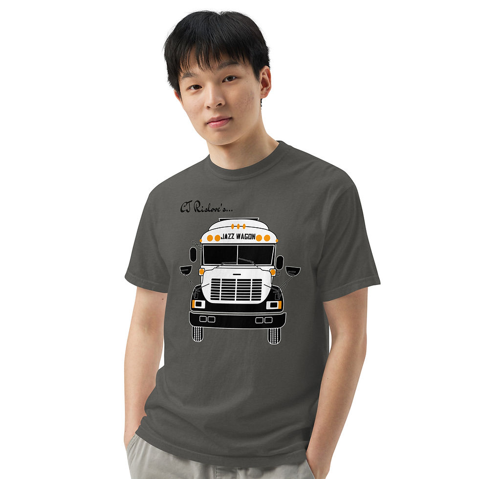 Thumbnail: Jazz Wagon Unisex garment-dyed heavyweight t-shirt, S-4XL, 11 Colors