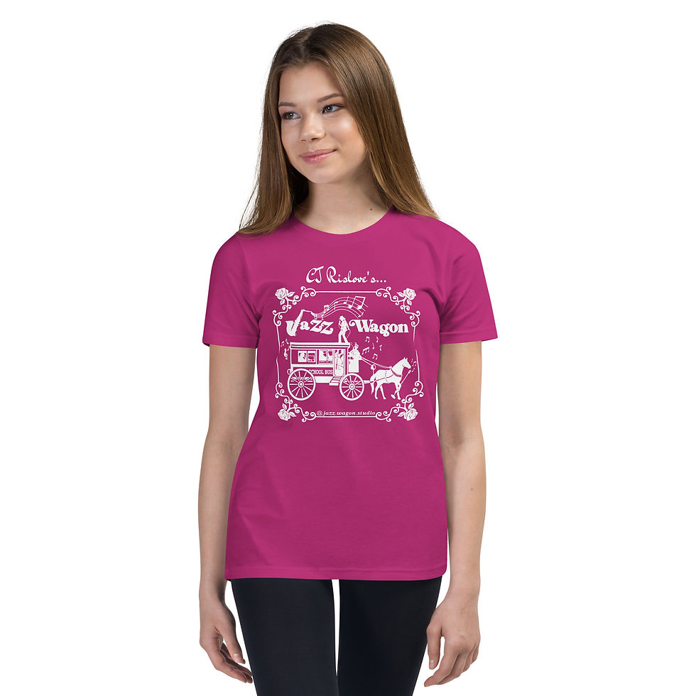 Thumbnail: Official Jazz Wagon Youth Short Sleeve T-Shirt   yS-XL, 5 colors