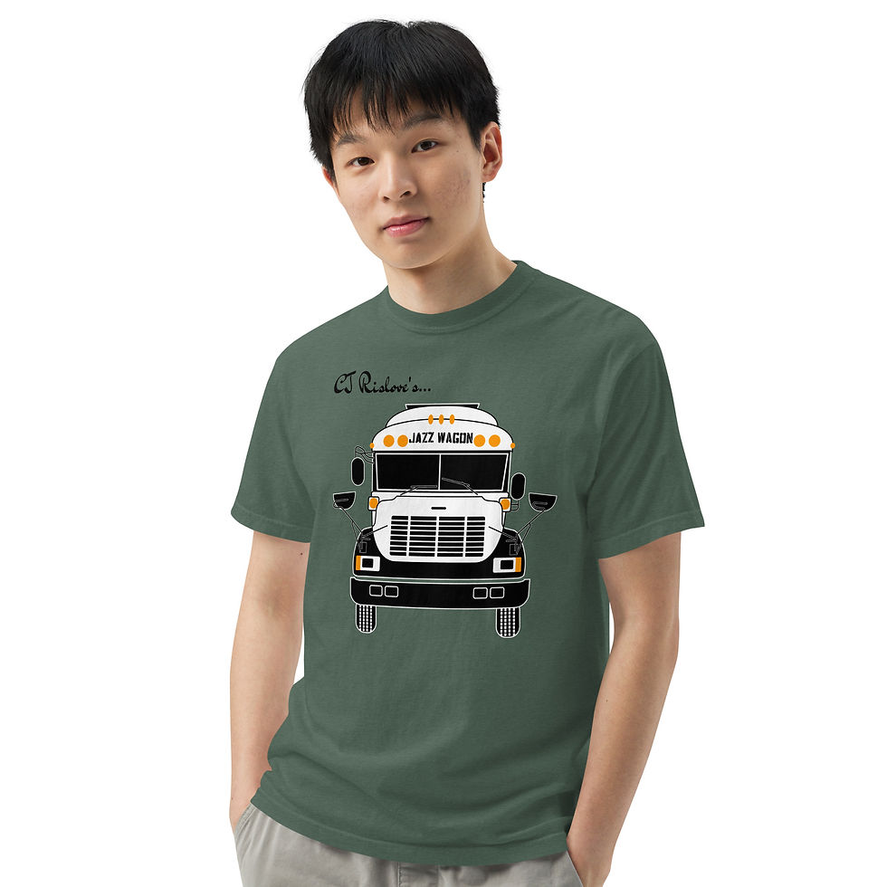 Thumbnail: Jazz Wagon Unisex garment-dyed heavyweight t-shirt, S-4XL, 11 Colors