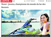 DREAMJET 99: Jessica Chavanne, pilote de jet ski et championne du monde 2020