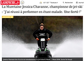 DREAMJET 99: Jessica Chavanne, pilote de jet ski et championne du monde 2020