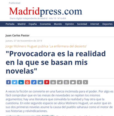 Entrevista en MadridPress
