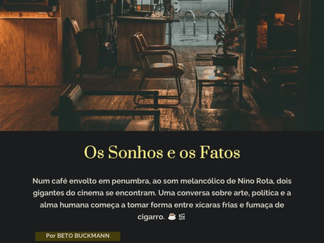 OS SONHOS E OS FATOS