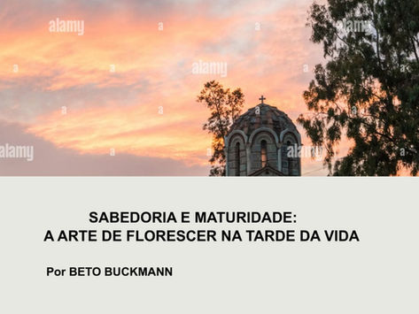 SABEDORIA E MATURIDADE